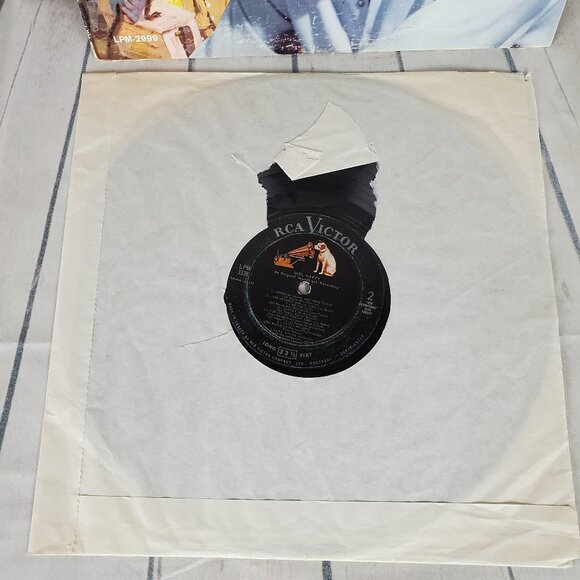 Vintage 1964 Elvis Presley Roustabout Movie Soundtrack Vinyl Album Paramount - Picture 16 of 16